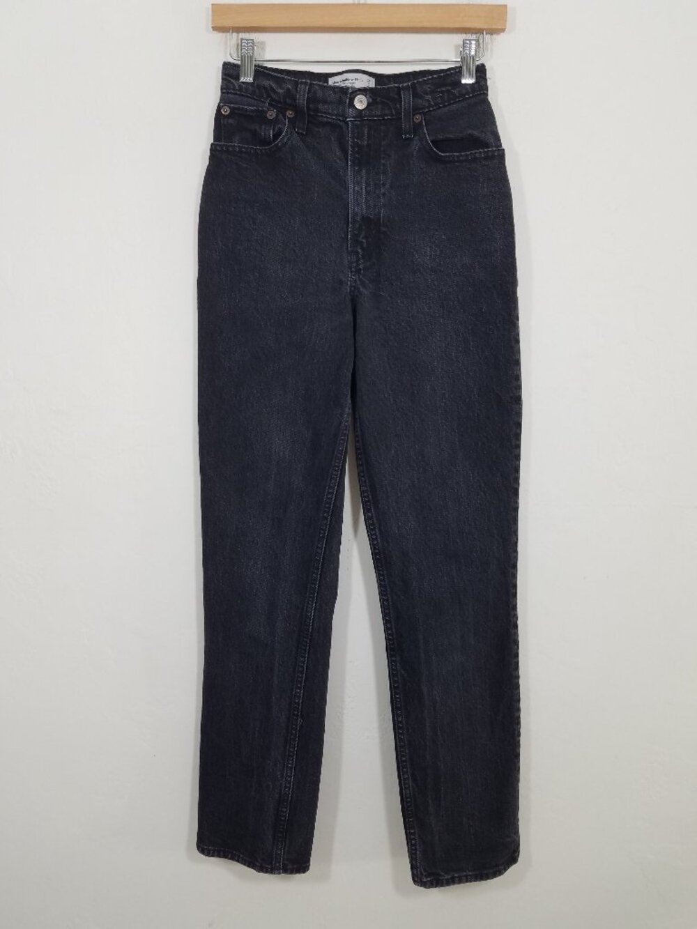 Abercrombie & Fitch The 90s Straight Ultra High Rise Curve Love Jeans Size 0/25